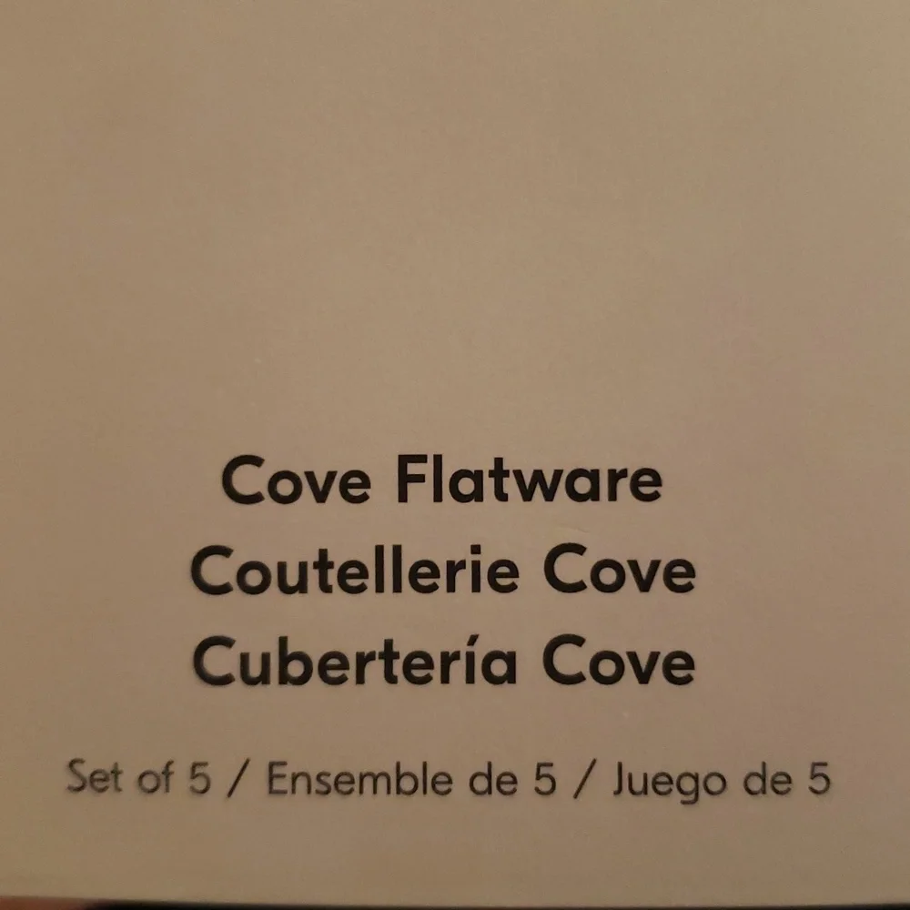 💥BUY 2 GET 1 FREE WEST ELM COVE FLATWARE SET, VINTAGE, RETAIL $49.50